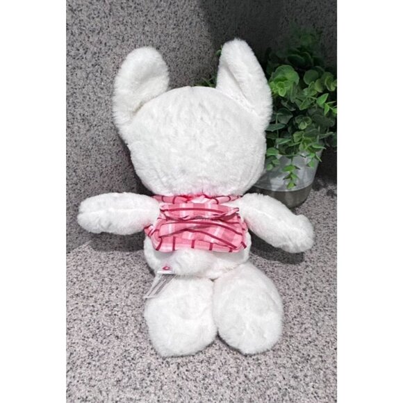 Target Plush Dog Red Ladybug & Pink Plaid Backpack 16" Stuffed Animal - Picture 3 of 4